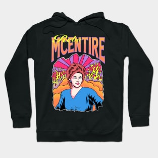 Reba McEntire -  Vintage 80s Style Cartoon Design Hoodie